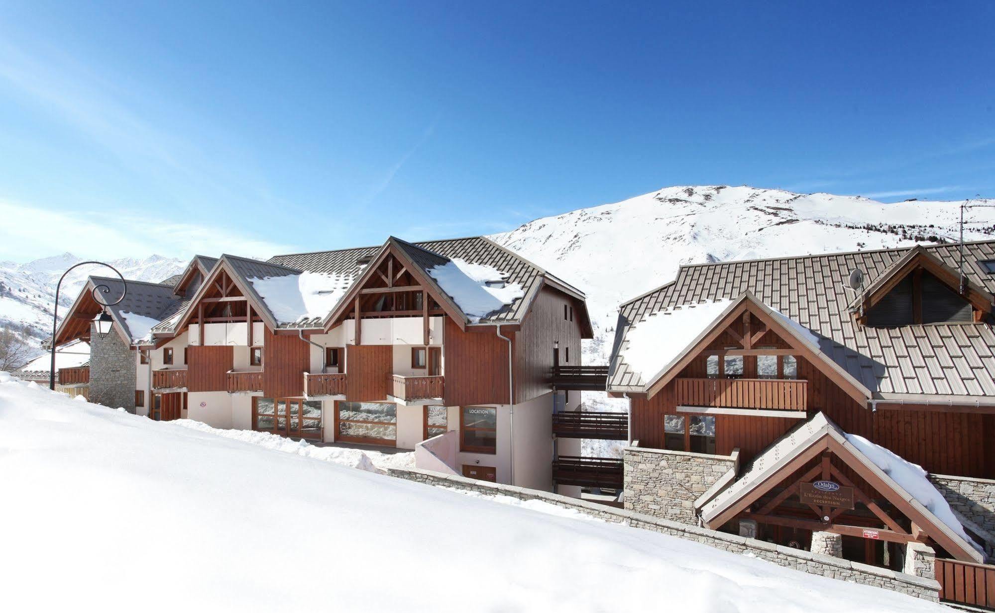 Residence Odalys L'Ecrin Des Neiges Valmeinier Zewnętrze zdjęcie